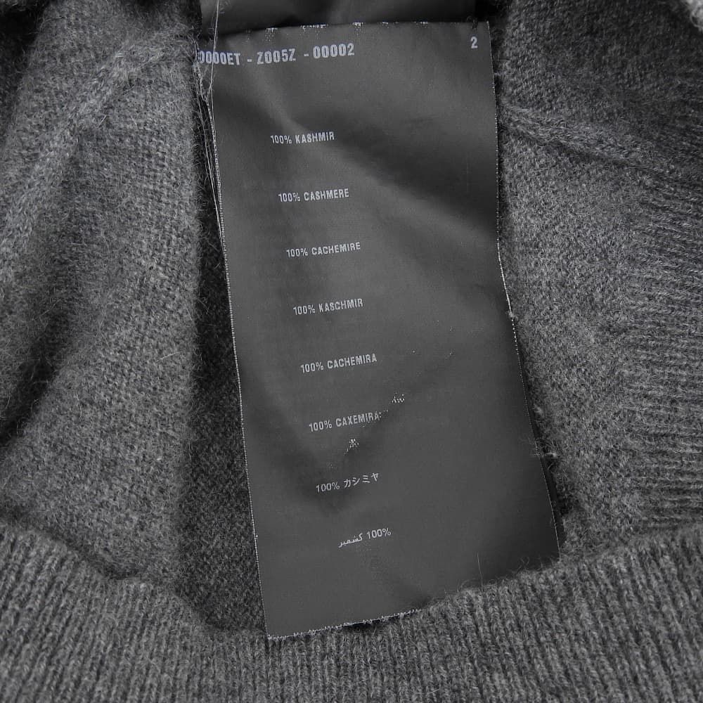 品質保証 ！ PRADA プラダ PRADA プラダ カシミヤ100 Vネックニット トップス レディース グレー 40 40 1000円以上送料無料。