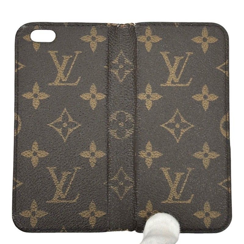 LOUIS VUITTON - LOUIS VUITTON ルイヴィトン フォリオ M61905 モノグラム アイフォンケース iPhoneケース ユニセックス 【中古】 52504K320 LOUIS VUITTON ルイヴィトン フォリオ M61905 モノグラム
