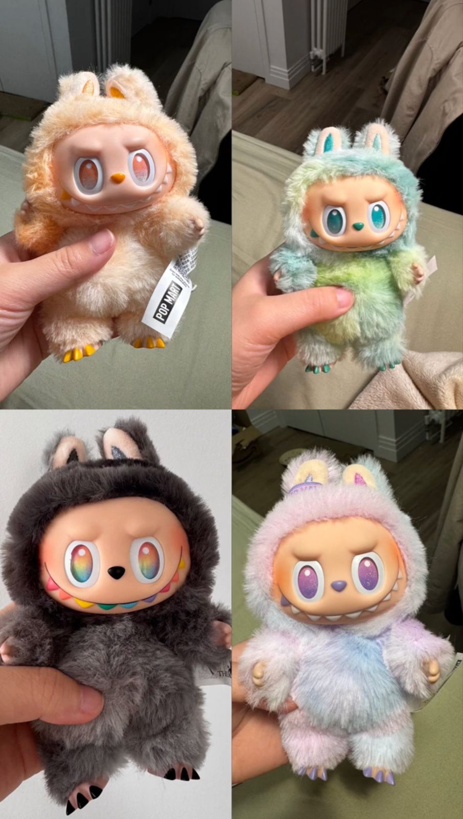 スペシャルオファ Labubuバッグ装飾 新品 3 ぬいぐるみストラップ ランダム ラブブ アイドル