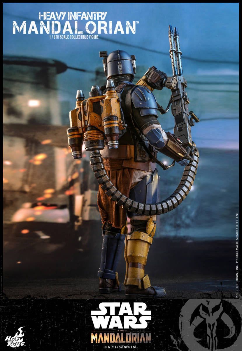 ホットトイズ TMS010マンダロリアン 重歩兵マンダロリアン1/6 フィギュア Amazon.co.jp: 【テレビ・マスターピース】『マンダロリアン』1