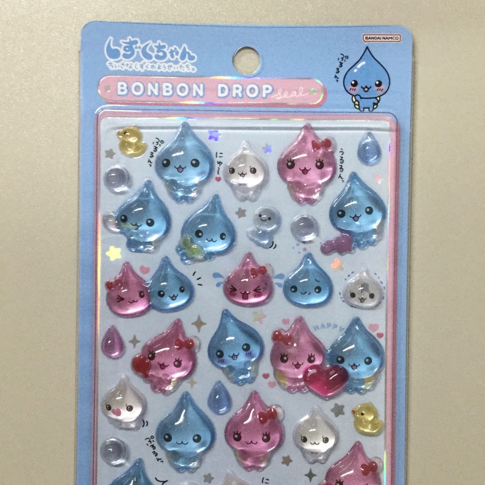 j111【新品・未使用品】ボンボンドロップシール しずくちゃんA BONBON