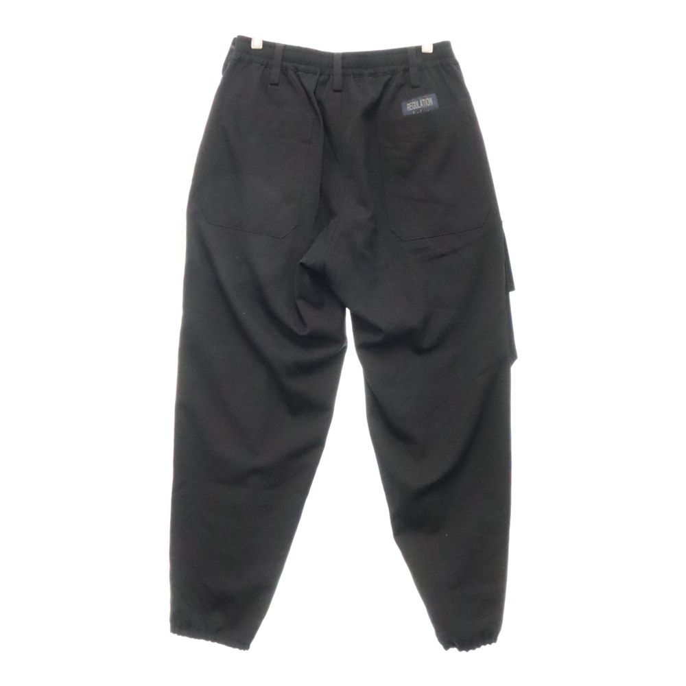 Yohji Yamamoto (ヨウジヤマモト) REGULATION GABARDINE Z-RIB FLAP P PANTS レギュレーション  ギャバディン ウールパンツ ブラック HS-P02-140 - メルカリ