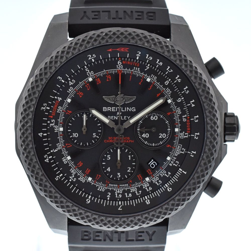 ブライトリング BREITLING V25367 ベントレー ライトボディ ミッドナイトカーボン  自動巻き メンズ良品箱付き O#129808