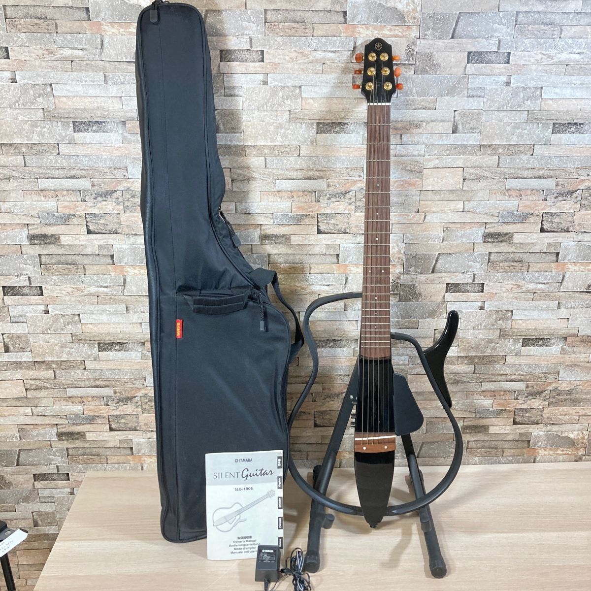 ヤマハ サイレントギター SLG-100S 動作品 ブラック エレアコ 綺麗です