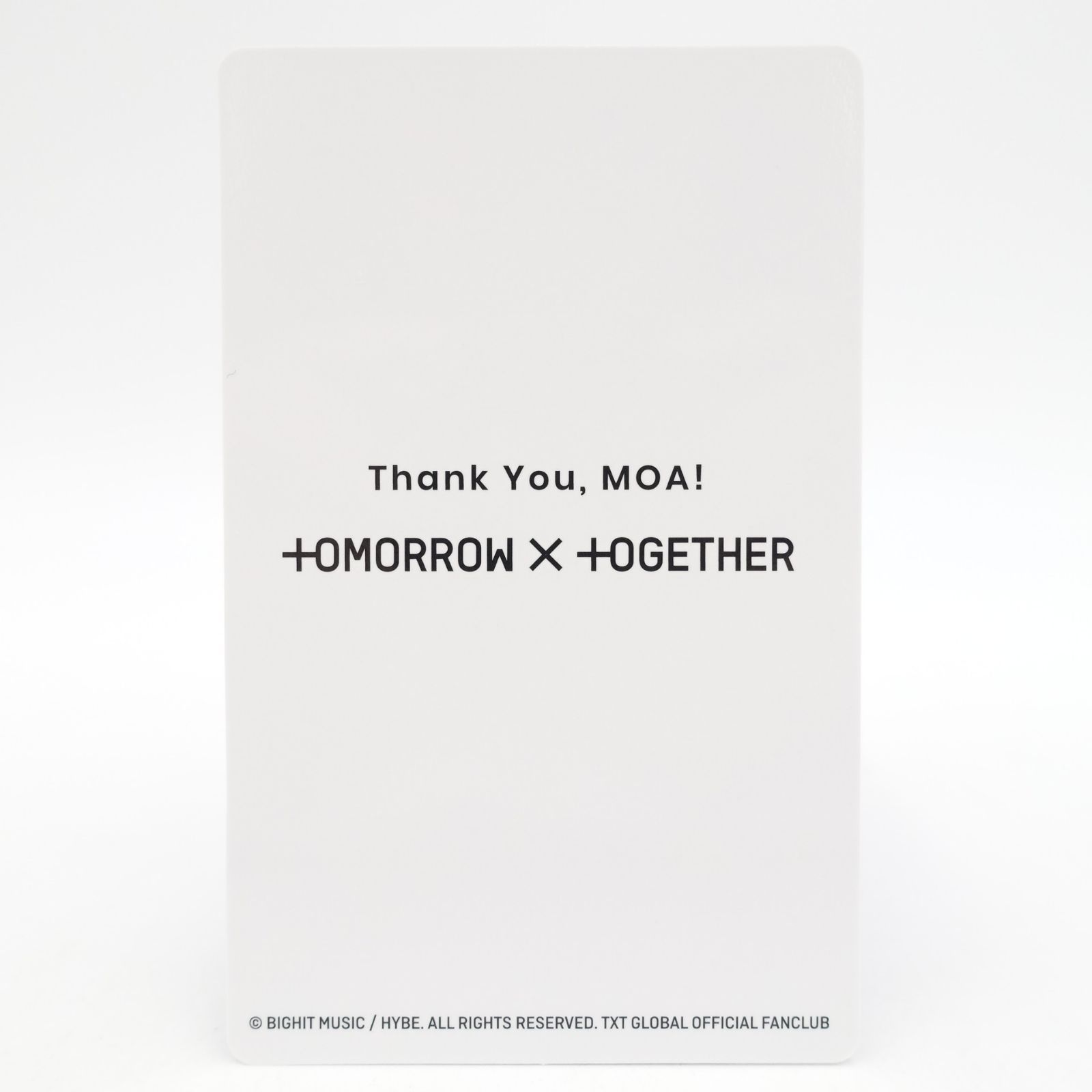 TXT スビン FC継続特典 トレカ フォト カード TOMORROW X TOGETHER