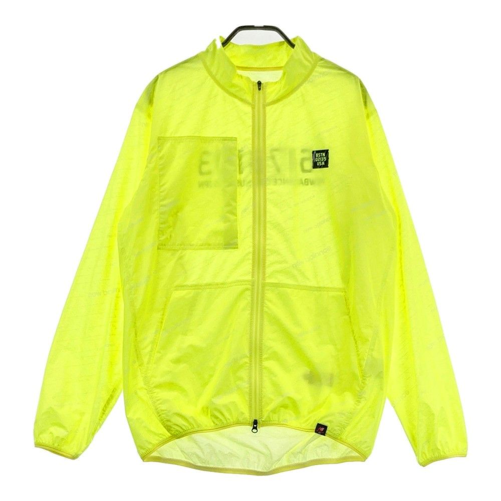 サイズ 4 NEW BALANCE GOLF ニューバランス ジップジャケット 総柄 イエロー系 240101361179 ゴルフウェア メンズ ストスト