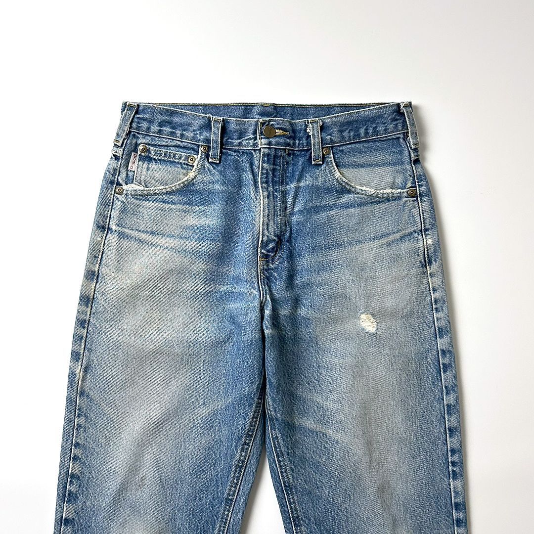 Carhartt デニムパンツ W31 L28 鬼ヒゲ 色落ち 革タグ付き
