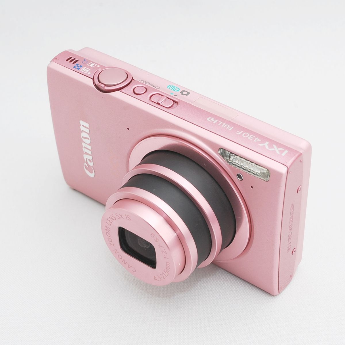 Canon デジタルカメラ IXY 430F ピンク 1600万画素 光学5倍ズーム Wi ...