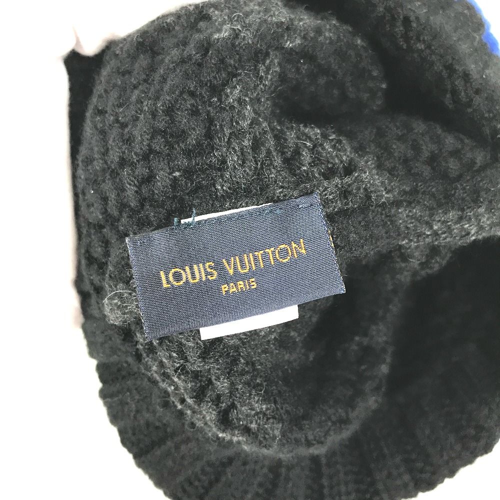 LOUIS VUITTON ルイヴィトン　ボネ ヘルシンキ　カシミア　ニット帽 LOUIS VUITTON ルイヴィトン ニット帽 ダミエ ボネヘルシンキ M71046