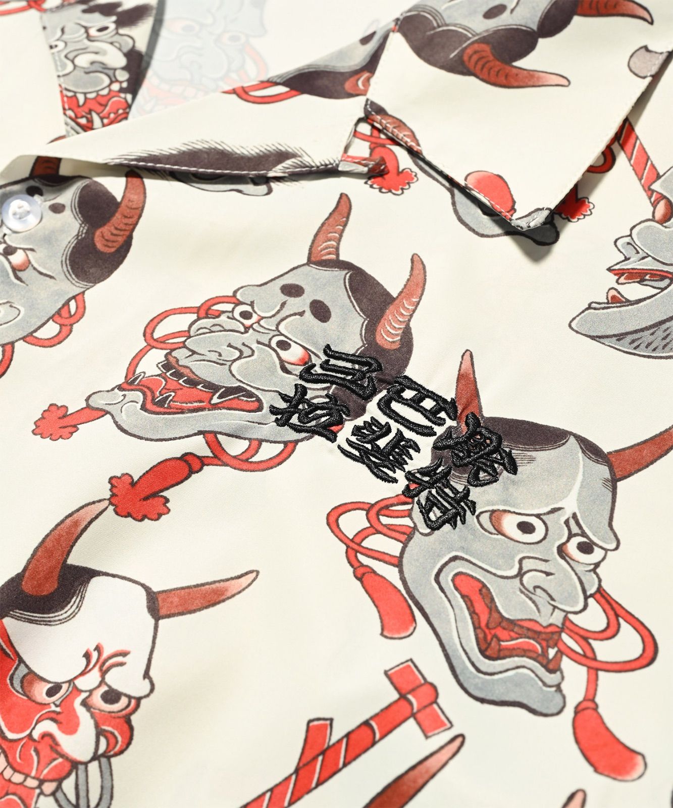THREE TIDES TATTOO 般若長袖シャツ XL THREE TIDES TATTOO 般若長袖シャツ XL