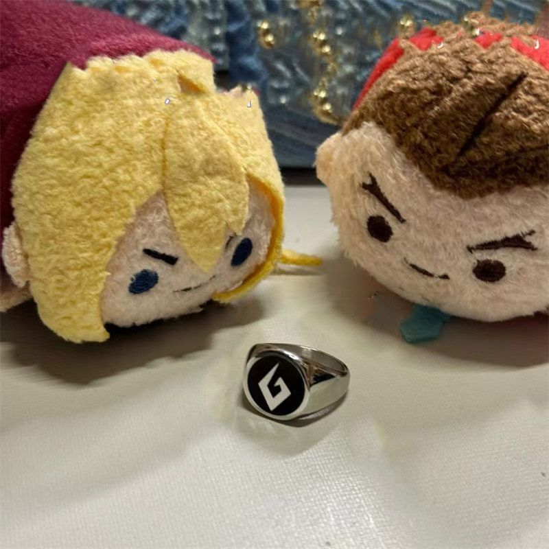 逆転裁判 牙琉響也 コスプレ指輪（サイズ調整可能） - メルカリ