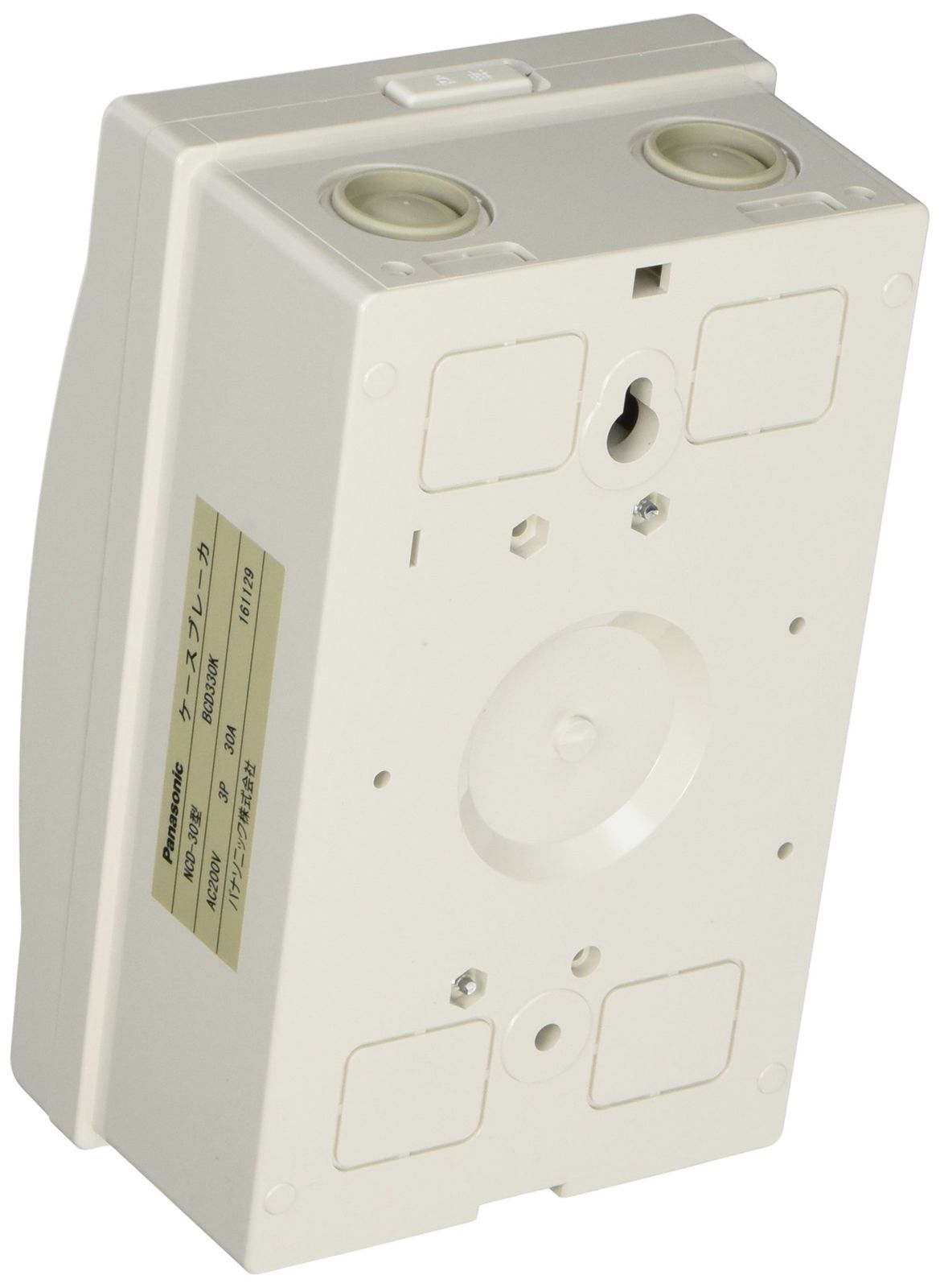 パナソニック Panasonic ケースブレーカ NCD型 配線保護用 BCD330K 数素子数 3P3E 定格電流 30A