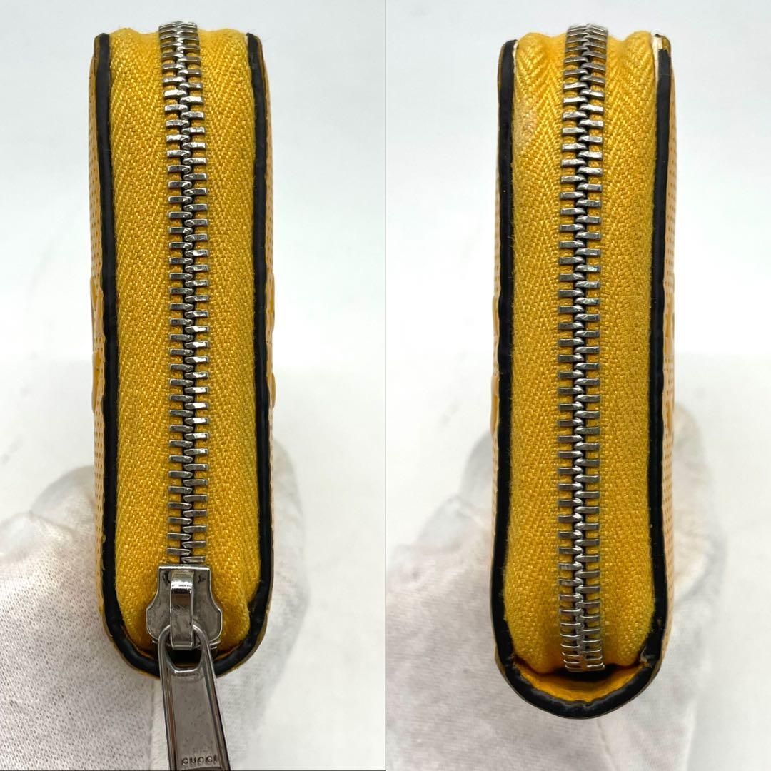 GUCCI グッチ 長財布 ロングウォレット ラウンドファスナー GGエンボス