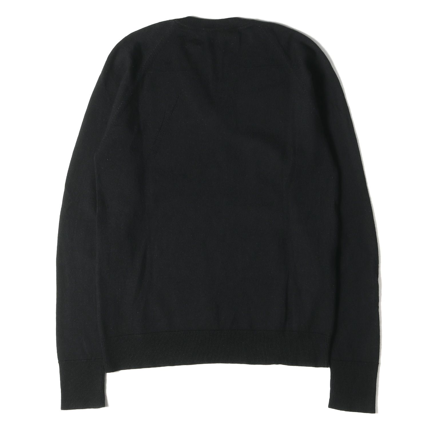 Dior HOMME ディオールオム ニット GLAM期 爪痕 加工 Vネック ウール 