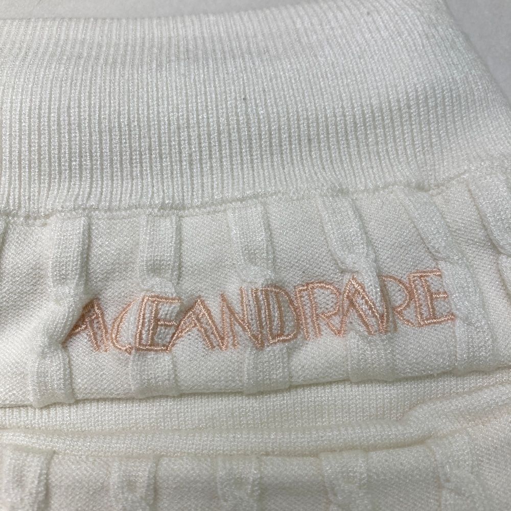 サイズ：162T ACEANDRARE エースアンドレア インナー付 ニットスカート
