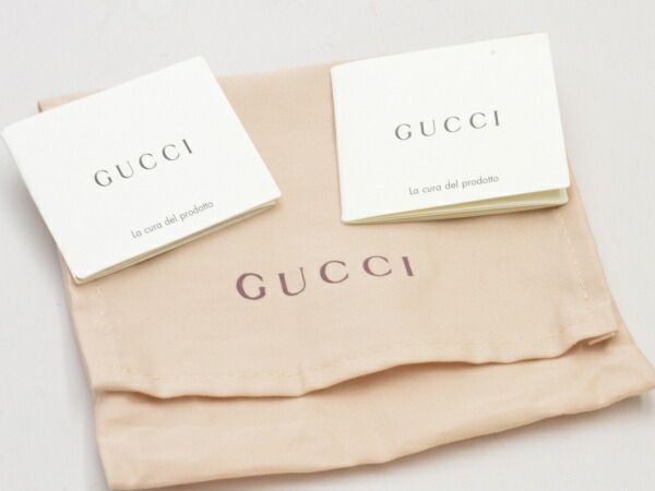 グッチ GUCCI GGブルームス 453176 PVC×レザー 財布 ベージュ