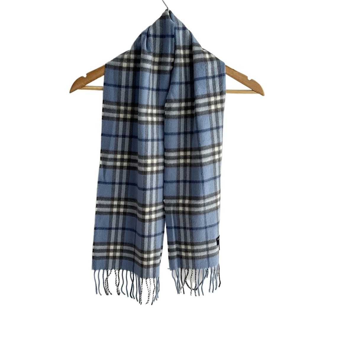 BURBERRY バーバリー マフラー カシミヤ100% ロング 大判 英国