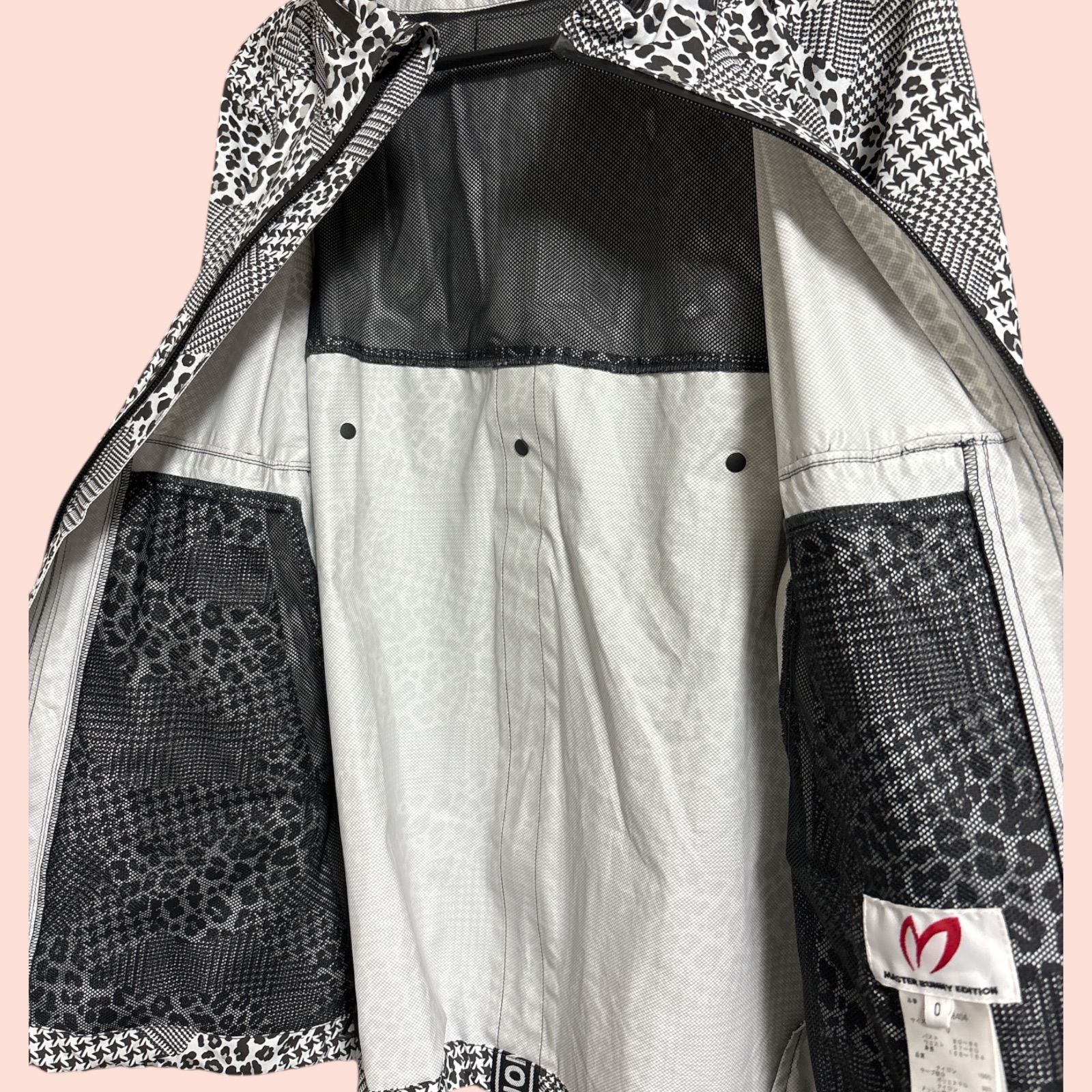 レディース新品！高級マスターバニーエディションレオパード柄レイン