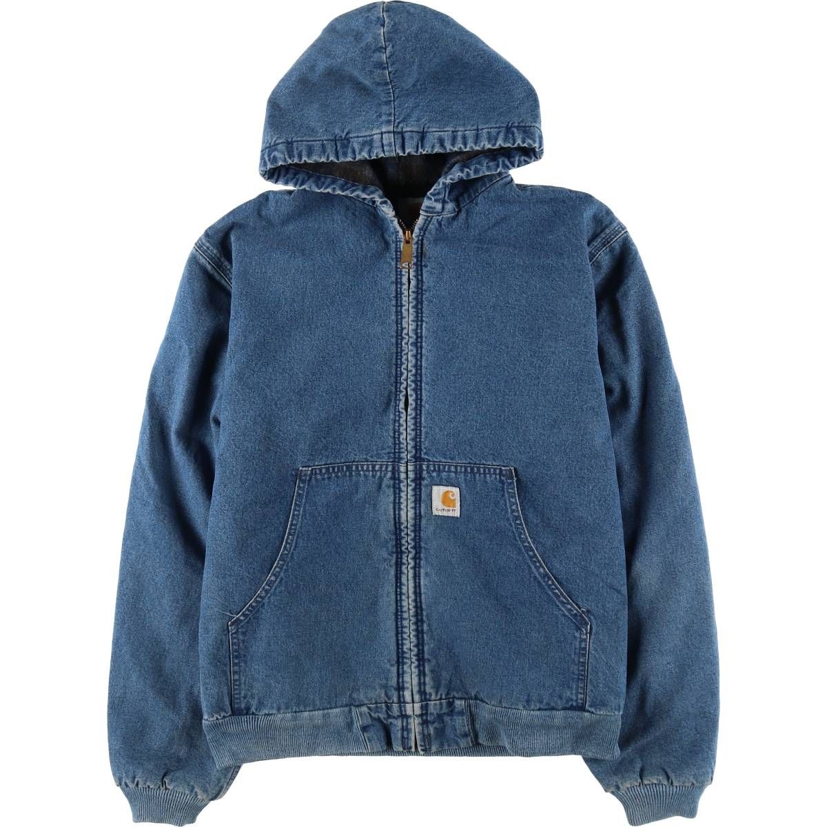 90年代 カーハート Carhartt デニムジャケット Gジャン メンズS 