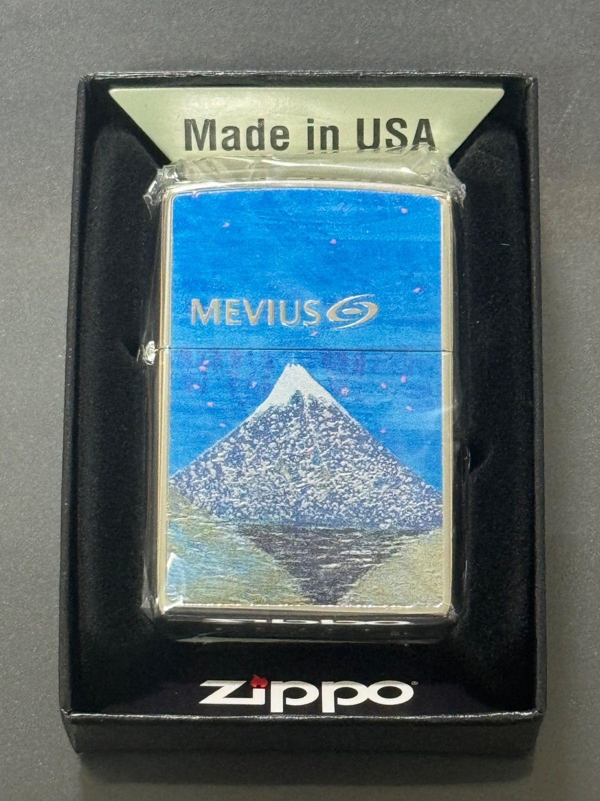 zippo メビウス with 伊藤大貴 限定品 MEVIUS 2024年製 桜 富士山 両面 