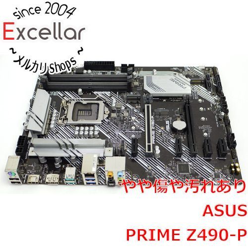 bn:7] ASUS製 ATXマザーボード PRIME Z490-P LGA1200 - メルカリ