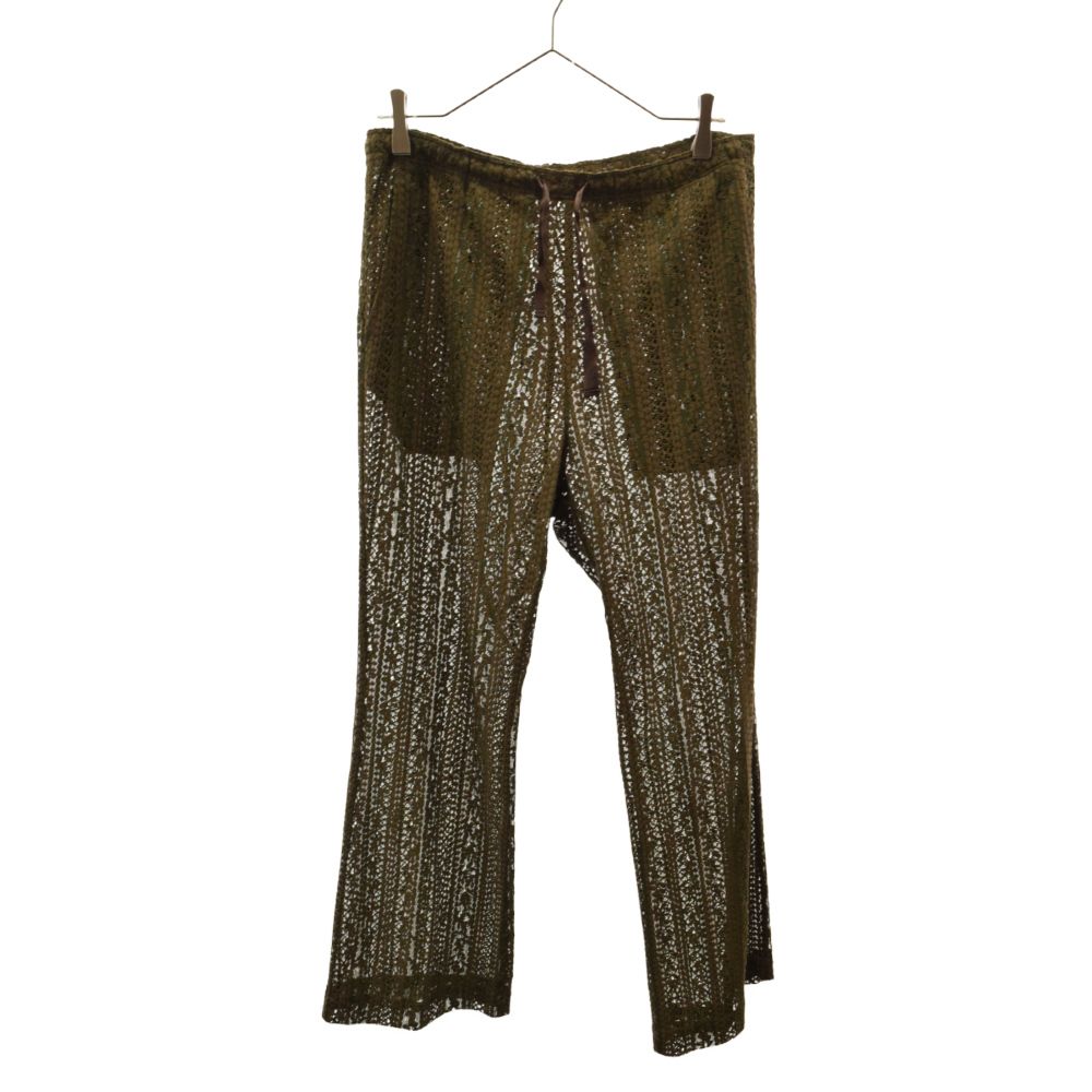 Needles (ニードルス) Lace Cloth String Boot Cut Pants KP185 レース