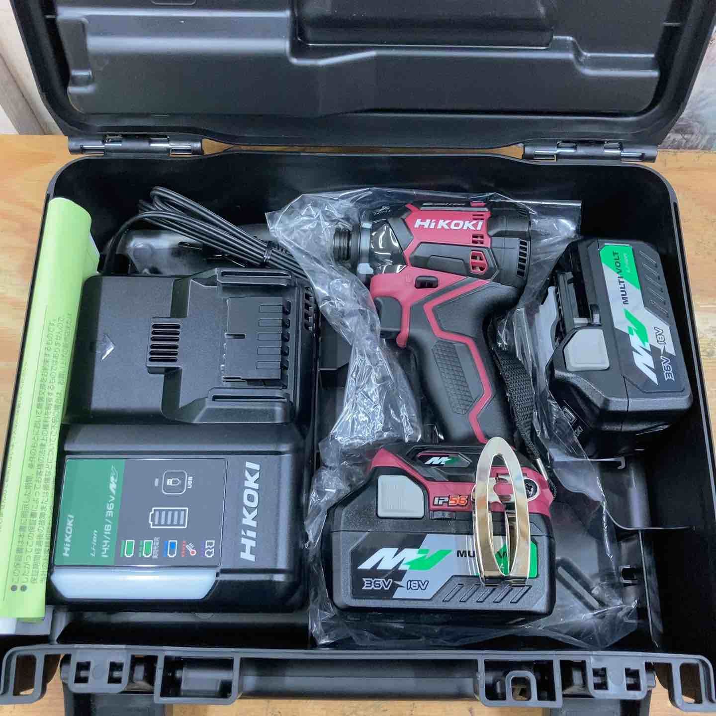 ハイコーキ HIKOKI 旧 日立工機 コードレスインパクトドライバー WH36DC 2XPR 柏店
