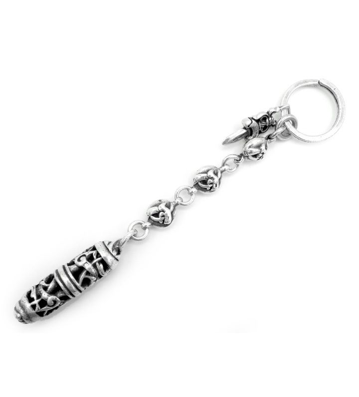 クロムハーツ CHROME HEARTS CELTIC ROLLER - No5 DGGR ケルティック ローラー 5ダガー キーホルダー キーリング 41241