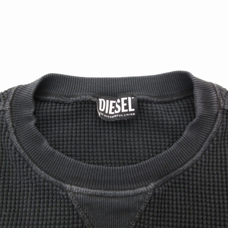 ディーゼル DIESEL S-GINAFFLE サーマルTシャツ トレーナー