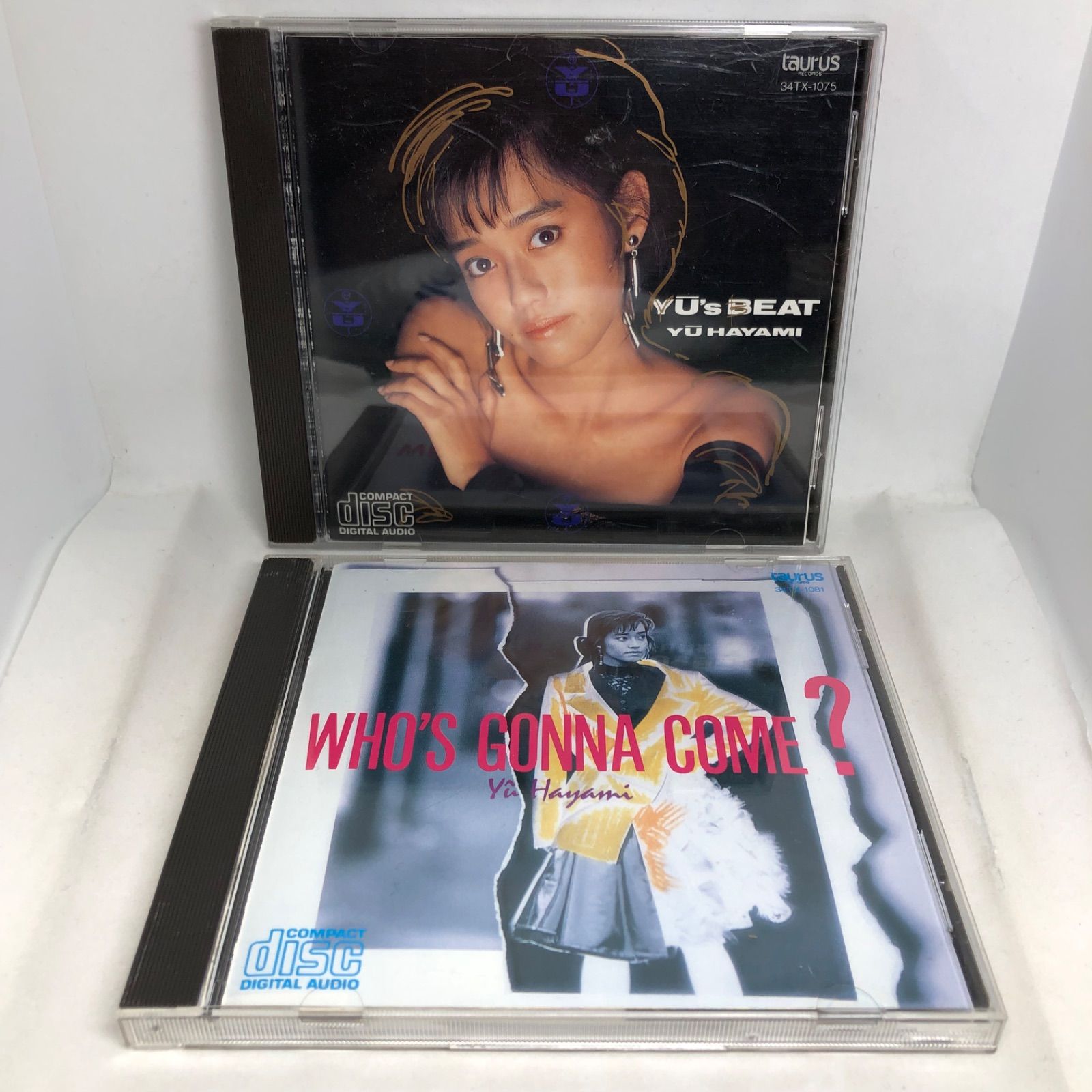 早見優 『YU'S BEAT』 と 『フーズ・ゴナ・カム?』 中古CD ２枚セット