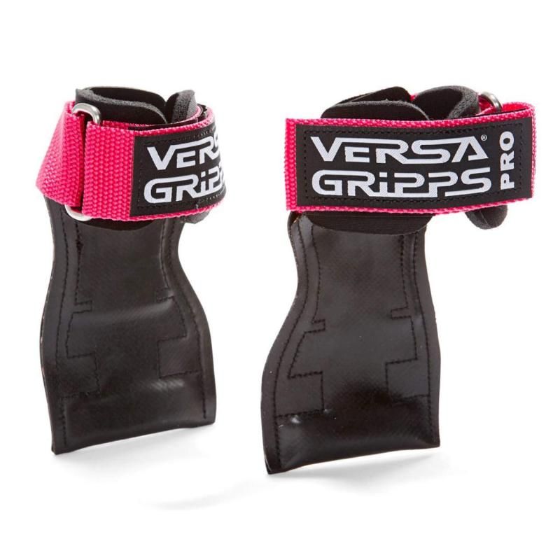 Versa Gripps PRO パワーグリップ 筋力トレーニング リストラップ made in the USA Pink|ピンク SM-15.6-18.0cm