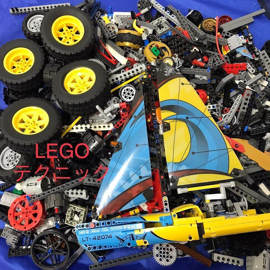 中古 LEGO レゴ テクニック テクニック系バラバラブロック 合計3.5kg 