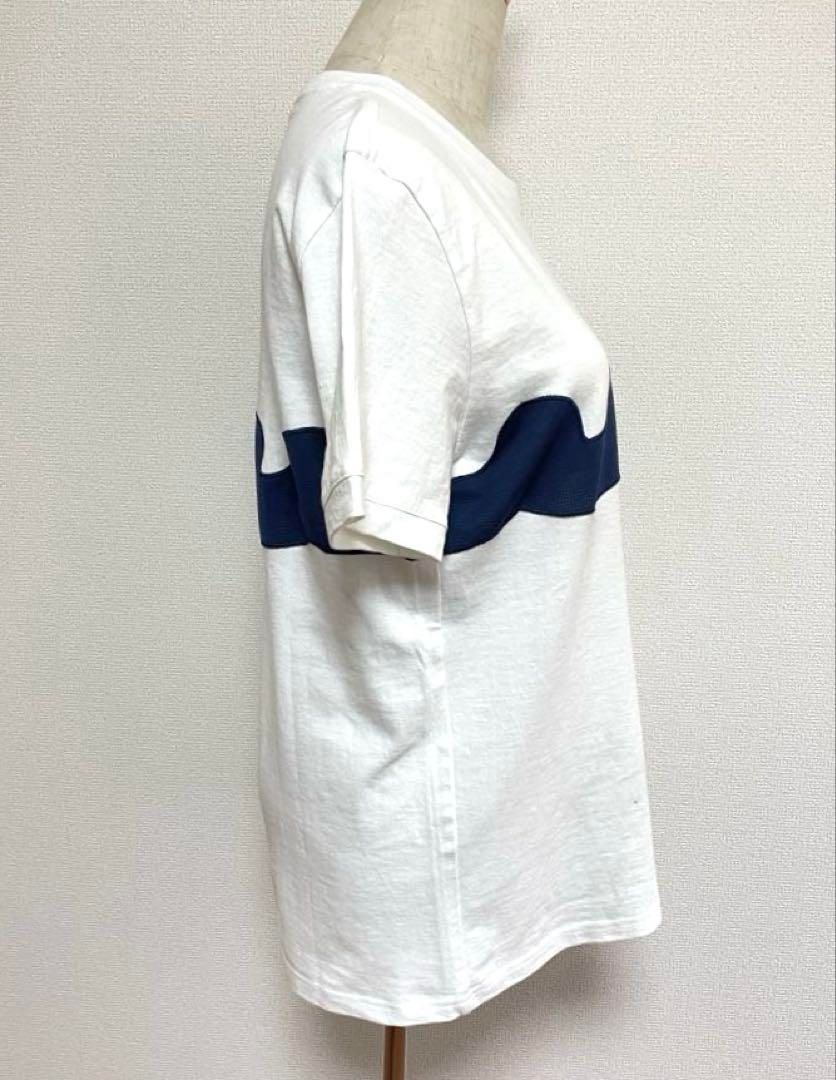 訳あり muta ムータマリン ホワイト 波形 半袖Tシャツ S 日本製 - メルカリ