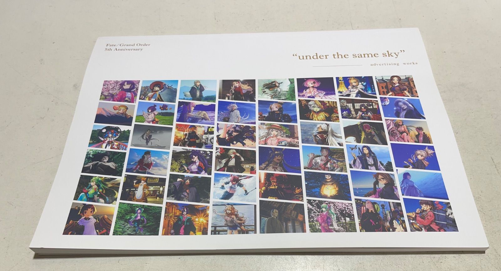 Fate FGO 5th advertising works 画集 5th Order Fate⁄Grand