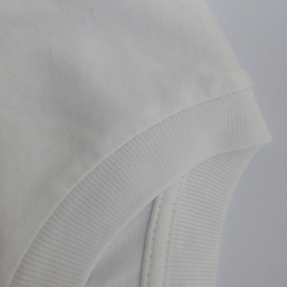  23 SS Max Mara マックスマーラ MINCIO クルーネック ジャージー 半袖 Tシャツ サイズM ホワイト レディース 古着 半袖(Tシャツ) Tシャツ カットソー