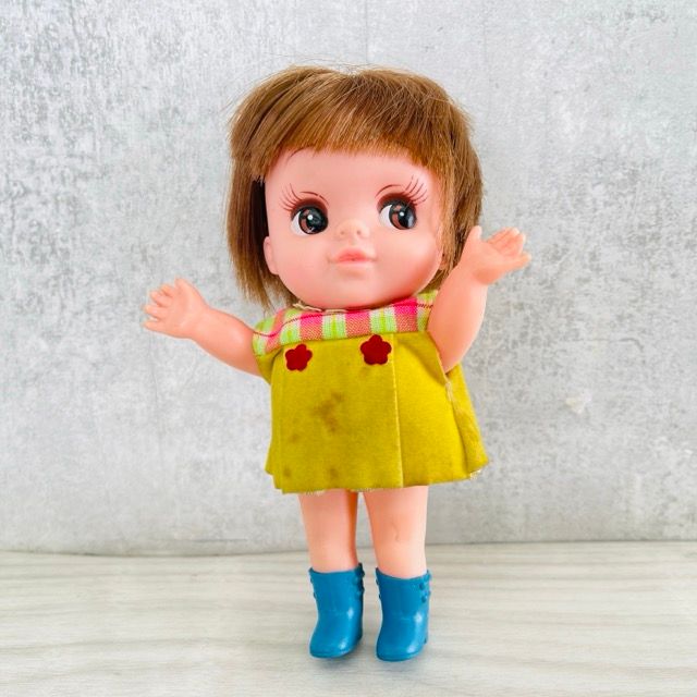 とことこトコちゃん 指人形 旧タカラ 衣装付き 昭和レトロ 着せ替え人形 ソフビ | 514273