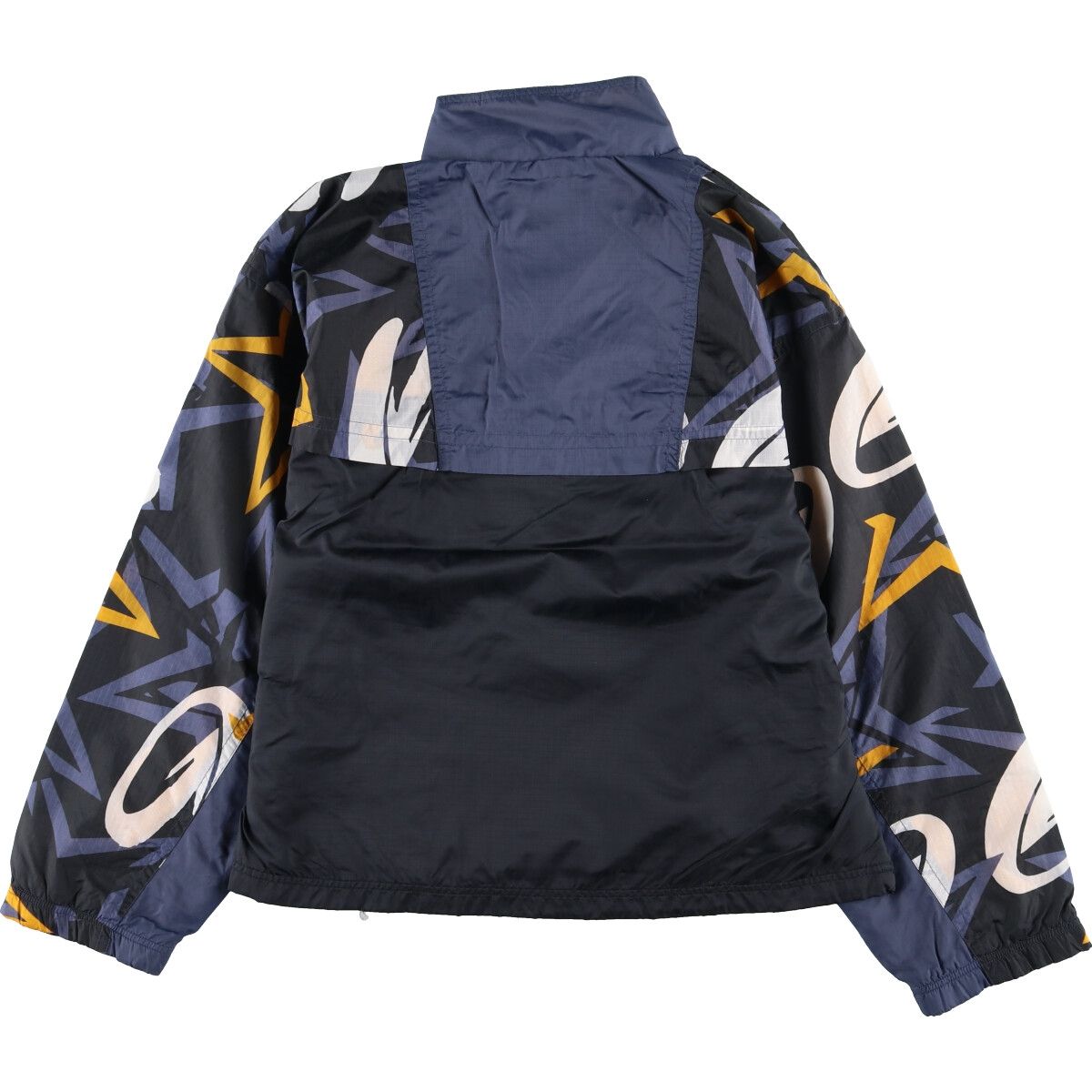古着 90年代 ナイキ NIKE 銀タグ ハーフジップ ナイロンプルオーバー 
