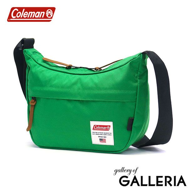 公認販売店 コールマン ショルダーバッグ レディース メンズ 斜めがけバッグ 大きめ ブランド Coleman バッグ WALKER クールショルダーMD FORESTGREEN