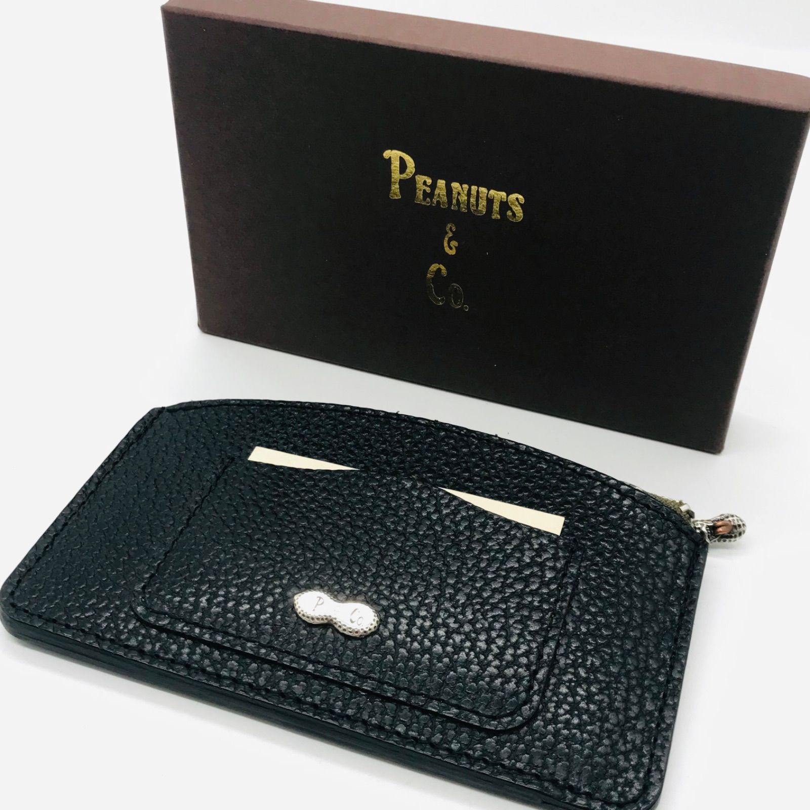 PEANUTS&Co. ピーナッツカンパニー 財布 短財布 ブラック 美品