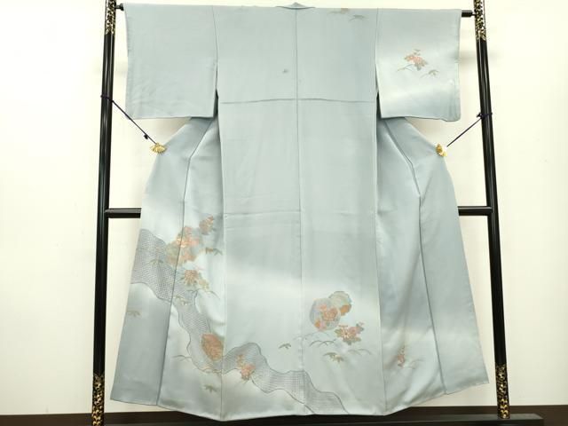 最高上質品 万華の汕頭 全通し (全面汕頭) 平和屋着物□訪問着 中国三大刺繍 汕頭刺繍 スワトウ刺繍 亀甲花