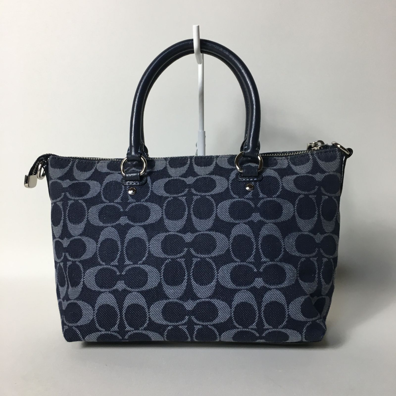 2505-293｜美品｜コーチ シグネチャー 2WAY バッグ ネイビー デニム 2505-293｜美品｜コーチ シグネチャー 2WAY バッグ ネイビー