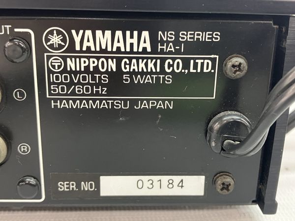 YAMAHA NS SERIES HA-1 MC型 カートリッジ用 ヘッドアンプ オーディオ