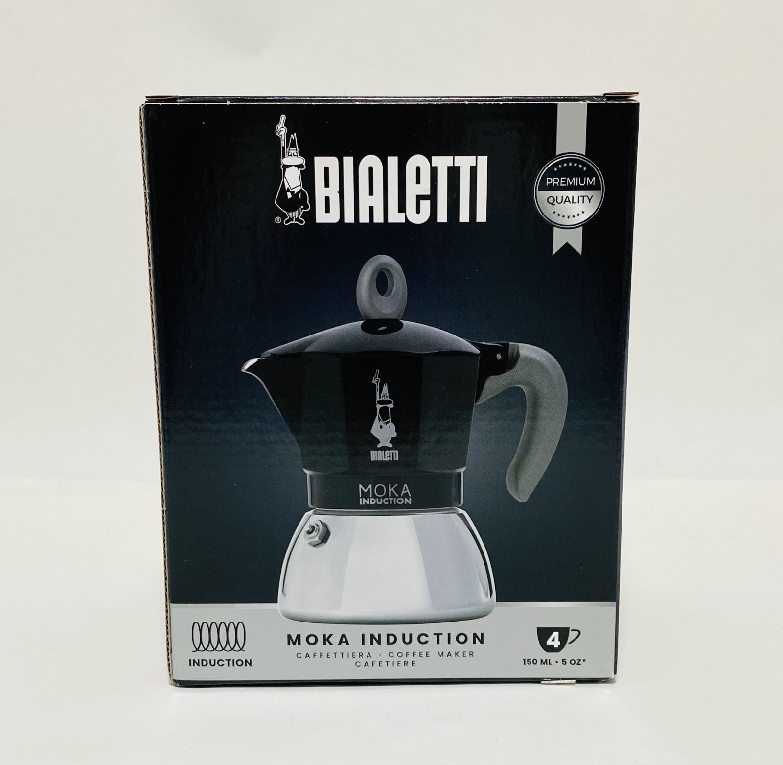 BIALETTI ビアレッティ モカ インダクション 4カップ用 コーヒーメーカー エスプレッソメーカー