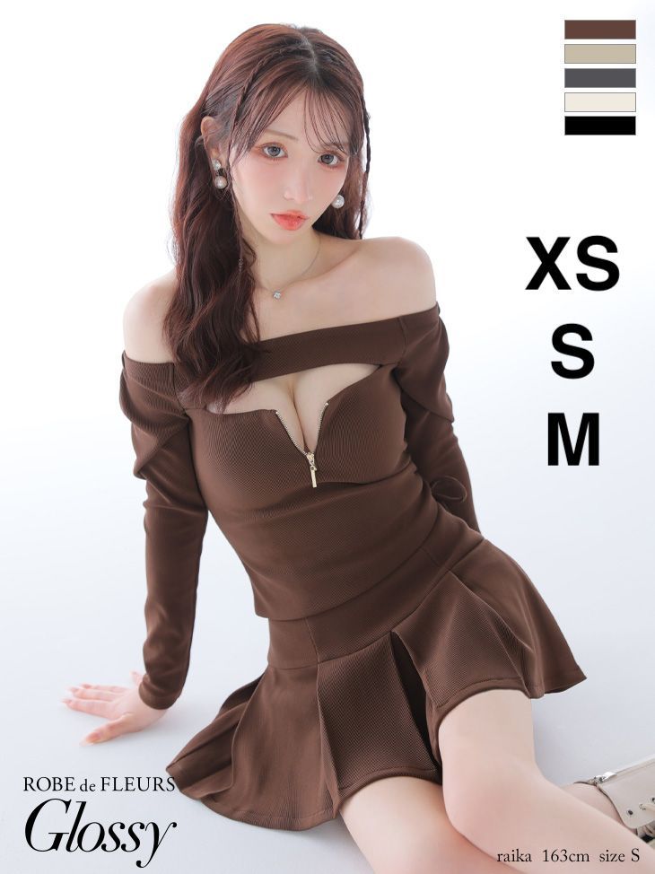 新品【Glossy】グロッシードレスSサイズ4321