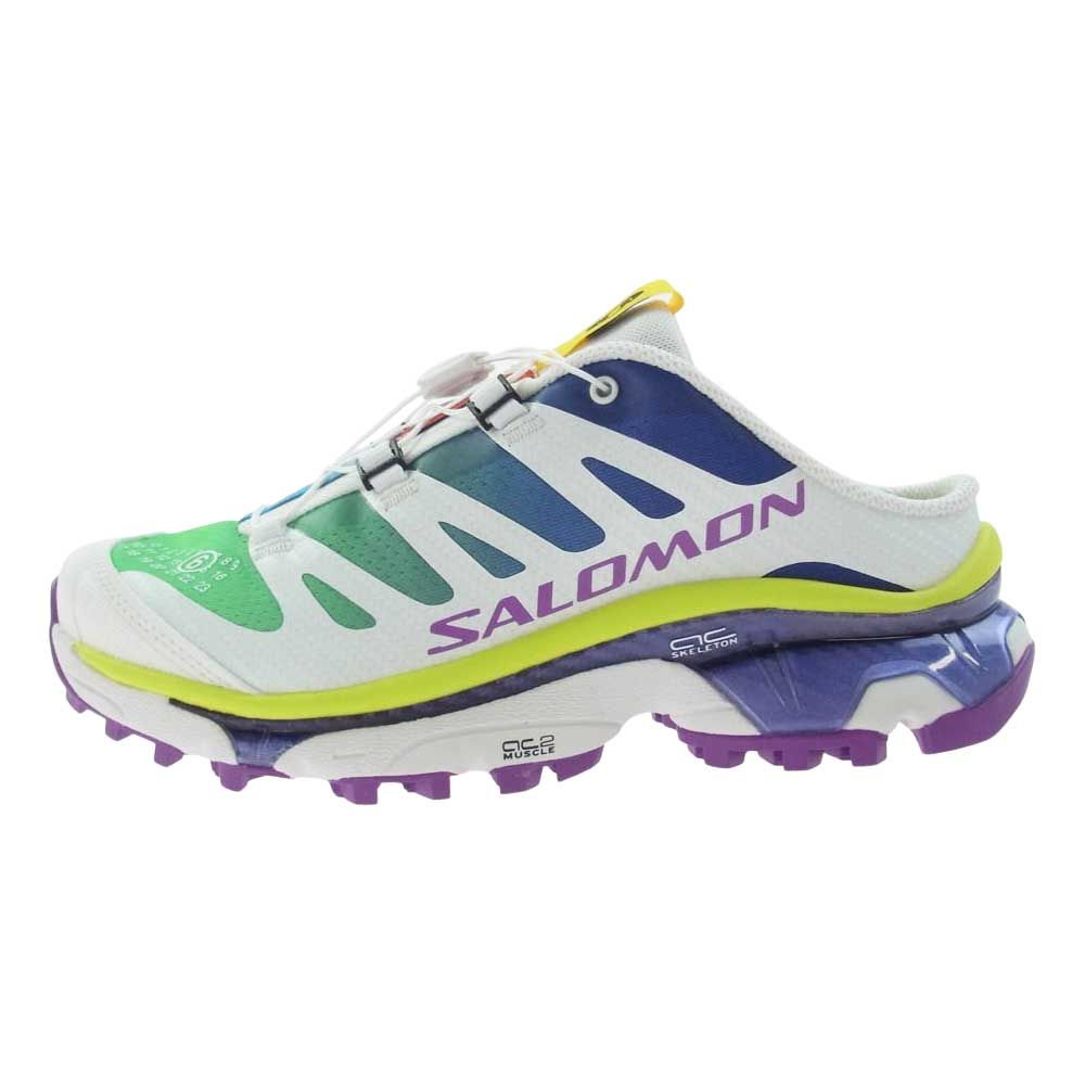 MAISON MARGIELA メゾンマルジェラ 24SS 475402 MM6 エムエムシックス × SALOMON  サロモン XT-4 MULE SNEAKERS ミュール スニーカー マルチカラー系 24cm【新古品】【未使用】【中古】