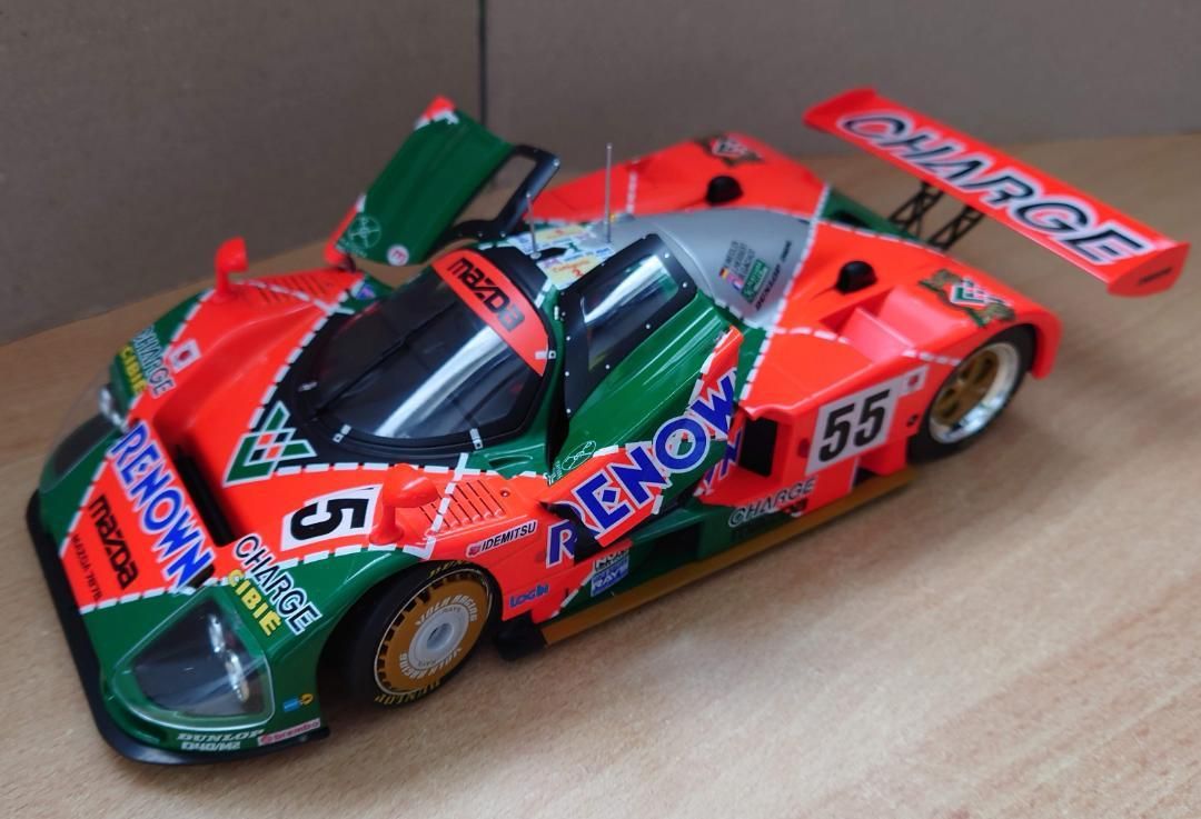 1/18 マツダ787B ルマン1991優勝車 MAZDA CMR製ダイキャスト - メルカリ