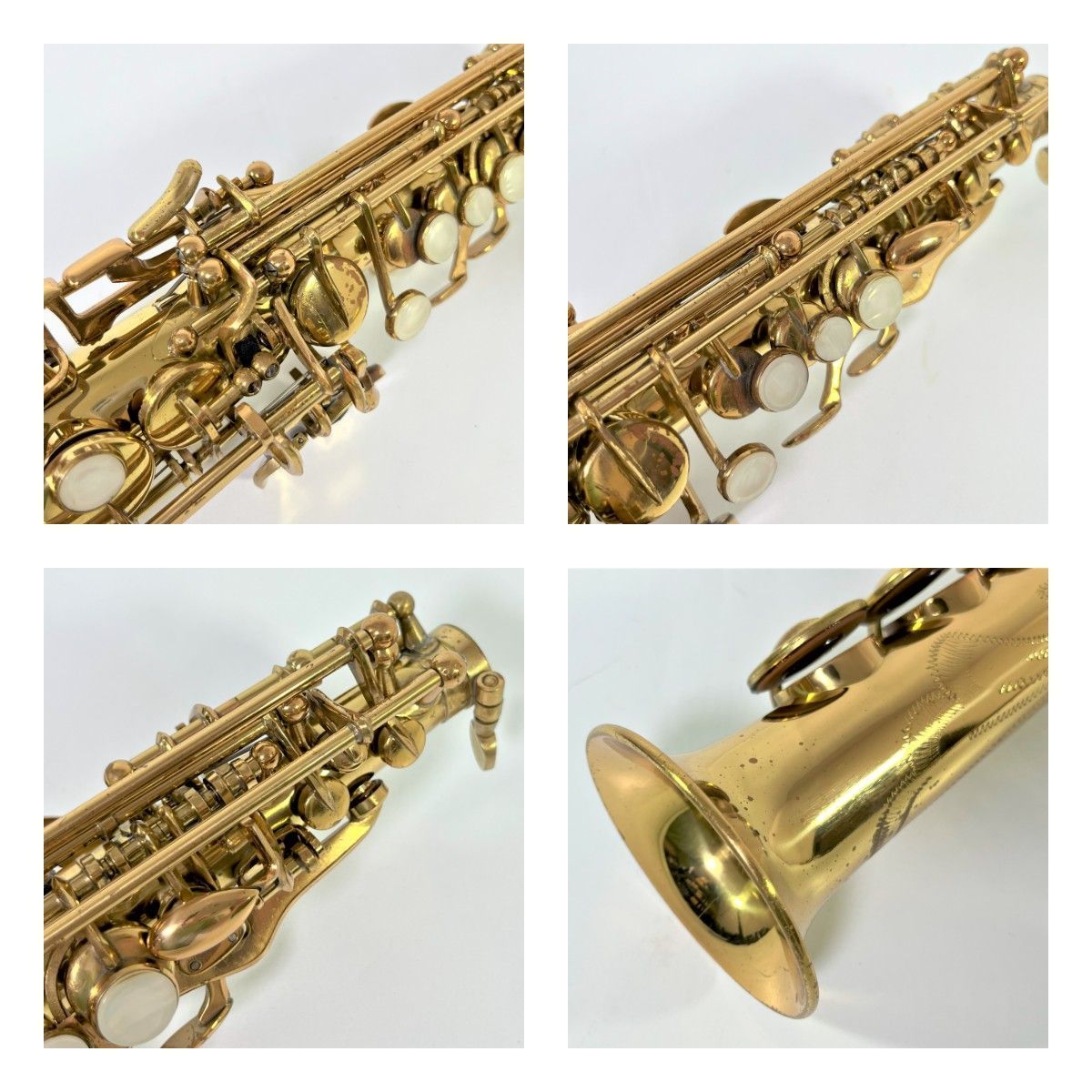 ジャンク品】 THE MARCATO SOPHIA SERIES マルカート ソプラノサックス 
