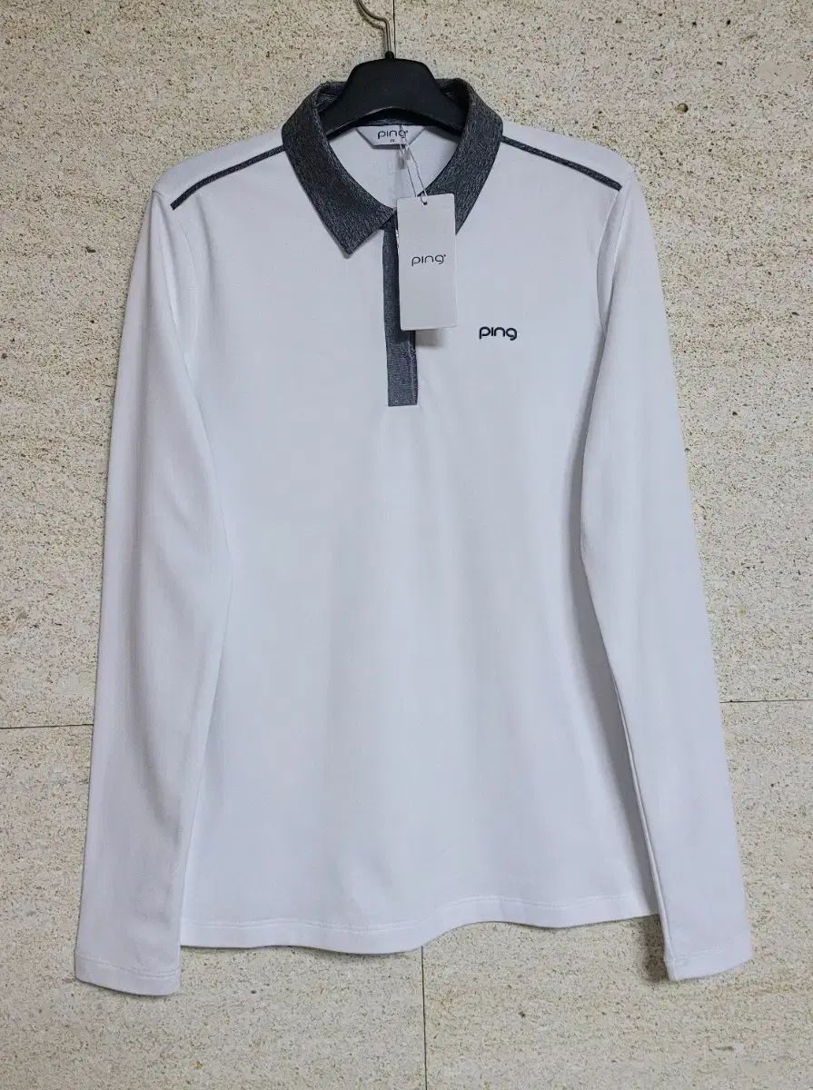 Ping ゴルフ レディース 弱起毛 カラー 長袖 Tシャツ