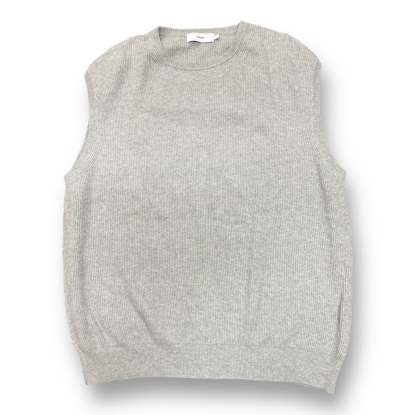定価28600円 Graphpaper High Density Cotton Knit Vest コットン 