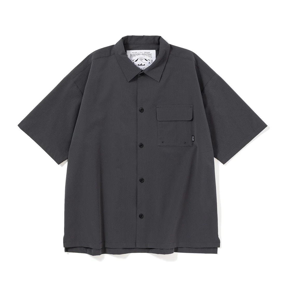 カジュアルシャツ ポーラースタッフ POLER SEERSUCKER S|S SHIRT